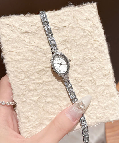 New Silk Alloy Zircon Quartz Movement Watches