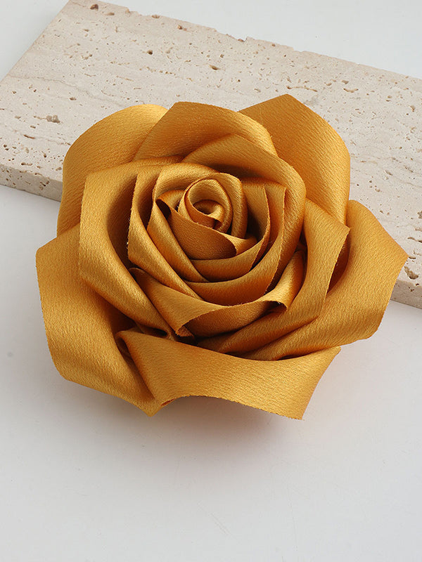 Flower Shape Color Brooch Accessories