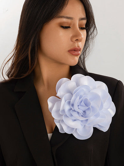 Flower Shape Color Brooch Accessories