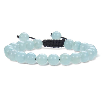 Adjustable Spiritual Healing Bracelet With Gemstone Beads