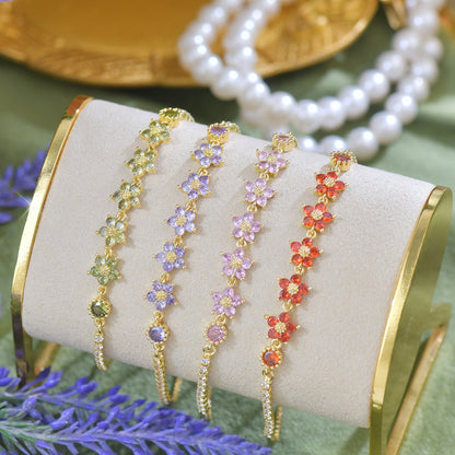 Elaria Bracelet in Green