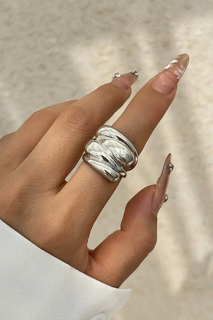 Alloy Twisted Double Layer Jewelry