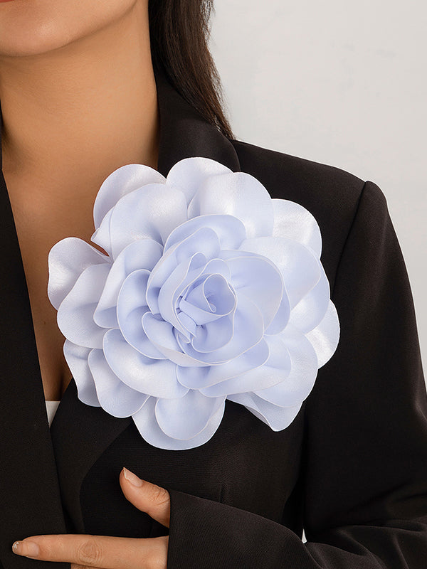 Flower Shape Color Brooch Accessories