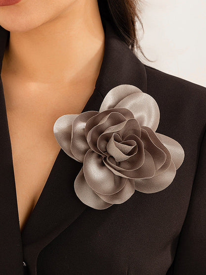 Three-dimensional Flower Brooch Accessories