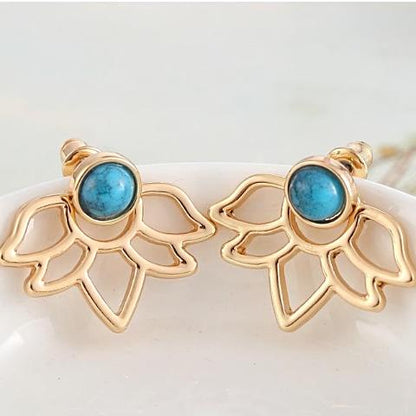 Healing Lotus Flower Earrings