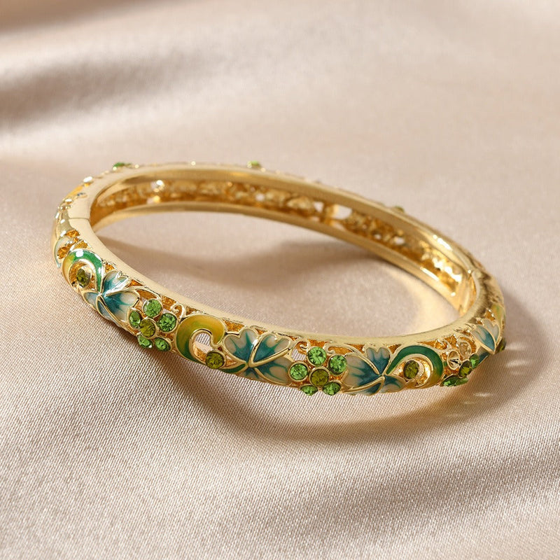 Vivian Enamel Bangle