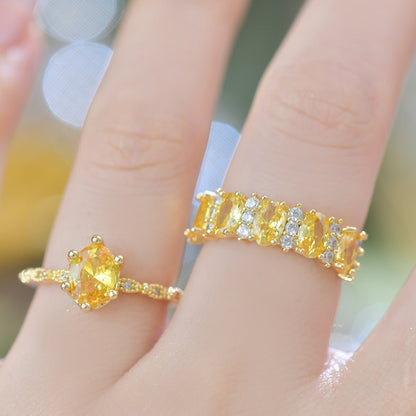 Imperial Citrine Ring