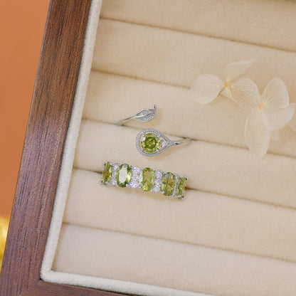Imperial Peridot Ring