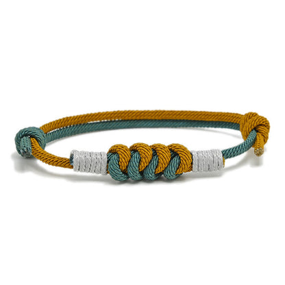 King Kong Knot Red String Bracelet for Strength & Luck