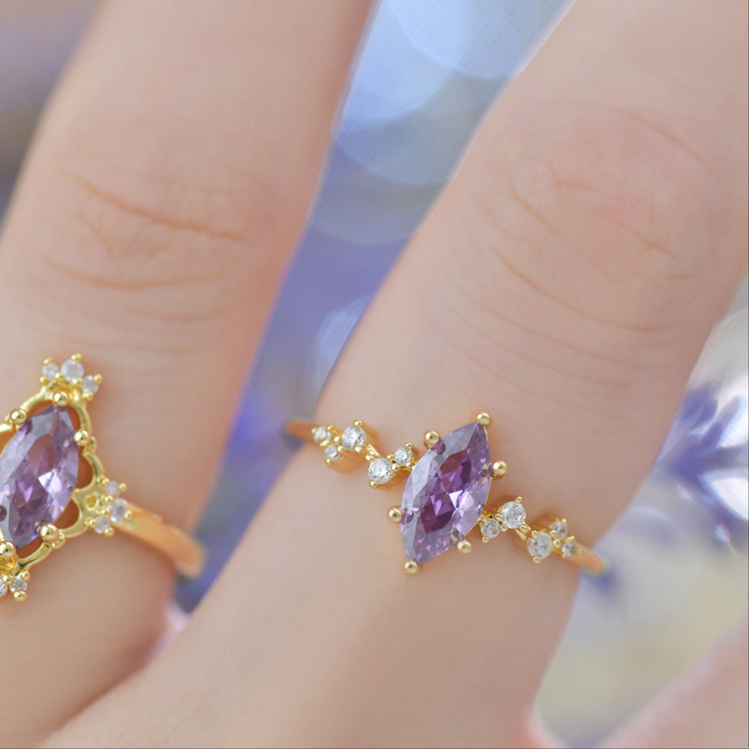 Lilac Astra Ring