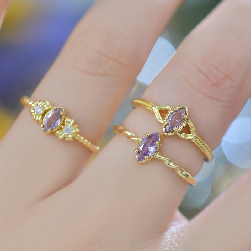 Lilac Whisper Ring