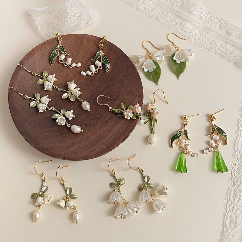 Lily of the Valley Earrings