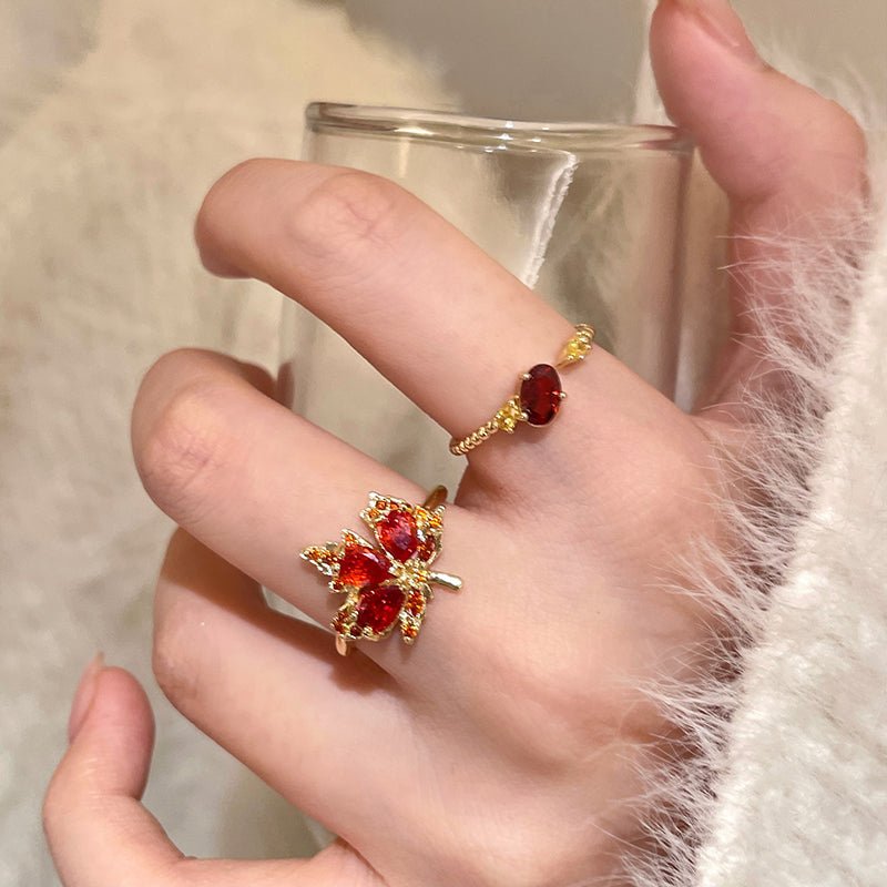 Maple Leaf Ring