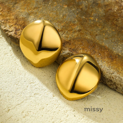 Arantxa Asymmetric Geometric Earrings