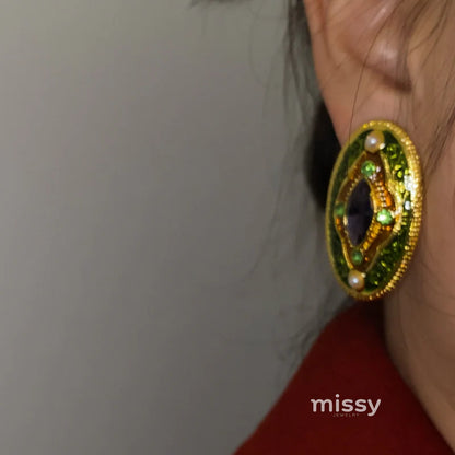 Darcy Artistic Drop Earrings