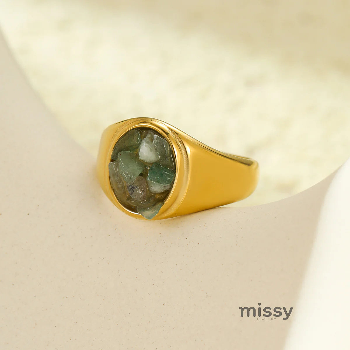 Fynlee Natural Stone Ring