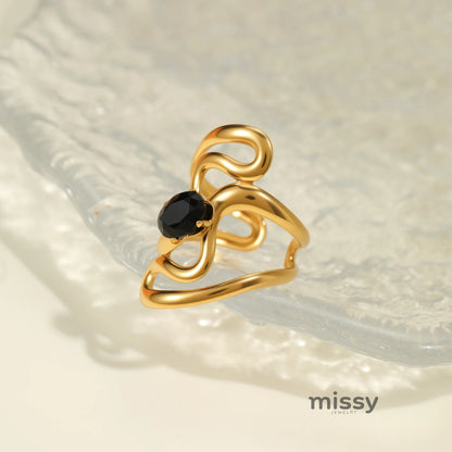 Kayra Colorful Zircon Ring
