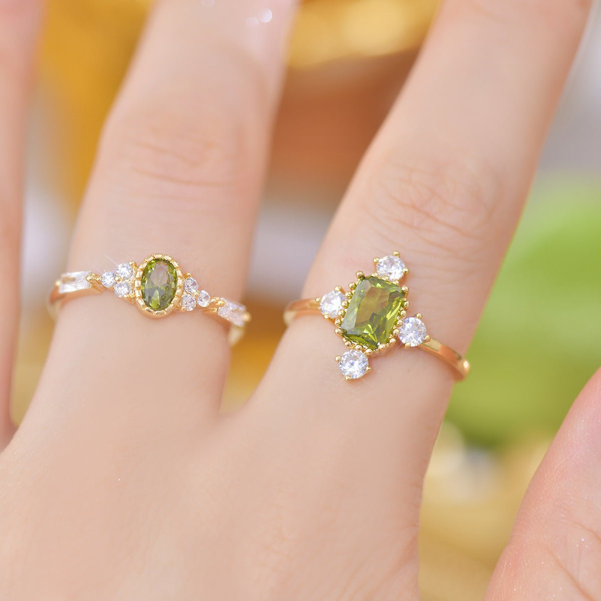 Moana Peridot Ring