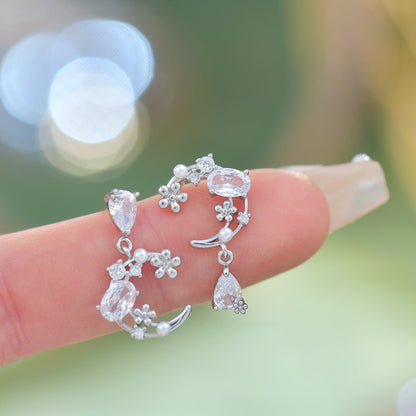 Moonflower Earrings