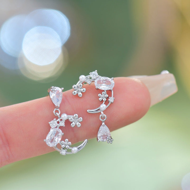 Moonflower Earrings