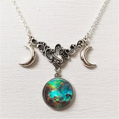 Celestial Moon Goddess Necklace