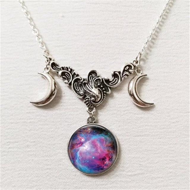 Celestial Moon Goddess Necklace