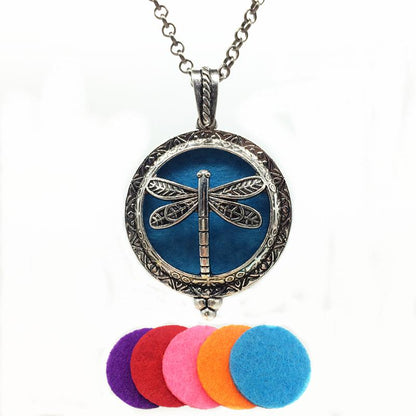 Dragonfly Essential Oil Diffuser Necklace