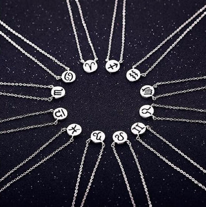 Minimalist Zodiac Sign Necklace