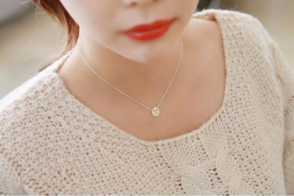 Minimalist Zodiac Sign Necklace