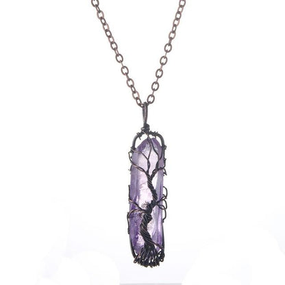 Tree of Life Natural Stone Necklace
