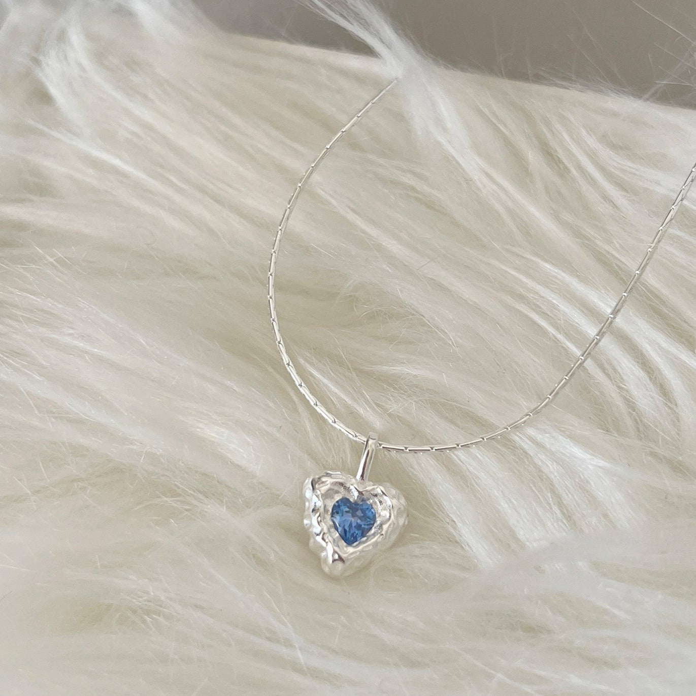 Ocean Heart Necklace