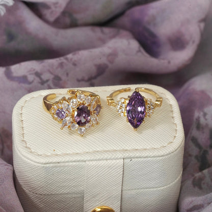 Opulent Amethyst Ring