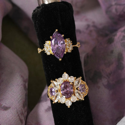 Opulent Amethyst Ring