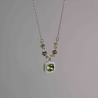 Peridot Baroque Necklace