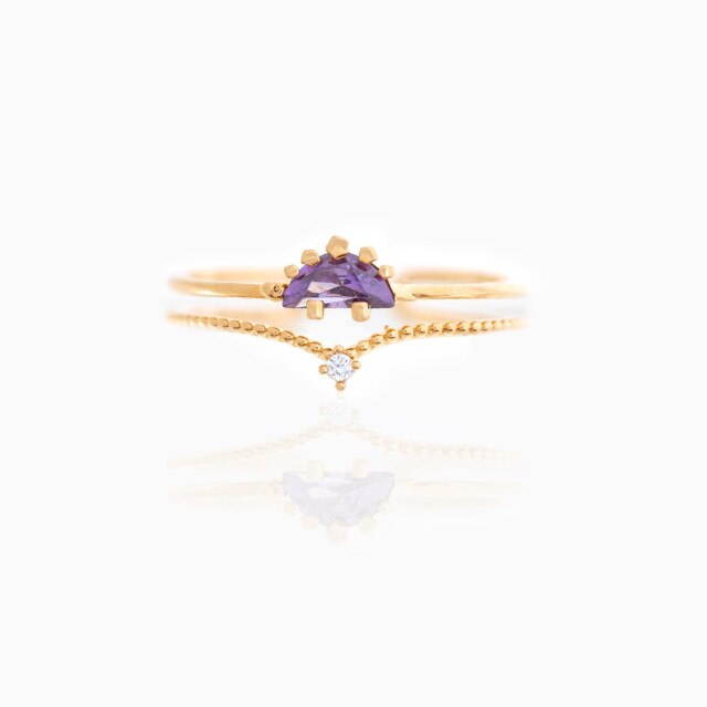 Dainty Dinosaur Ring