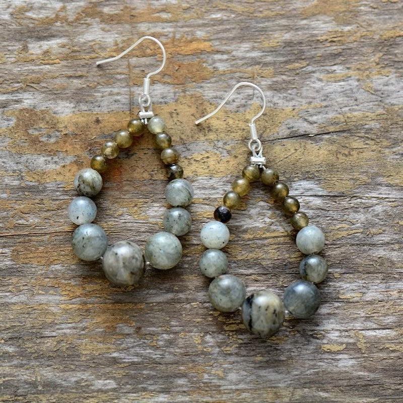 Labradorite Earrings