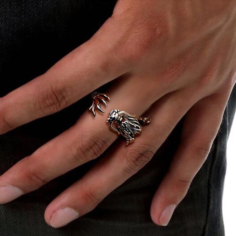 The Enchanted Thai Dragon Silver Ring