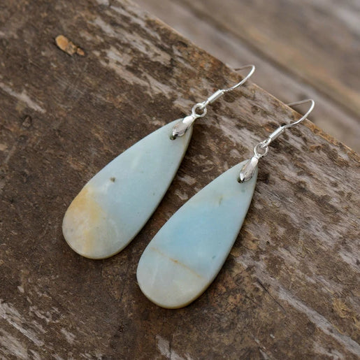 Amazonite Dangle Earrings