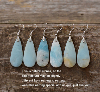Amazonite Dangle Earrings