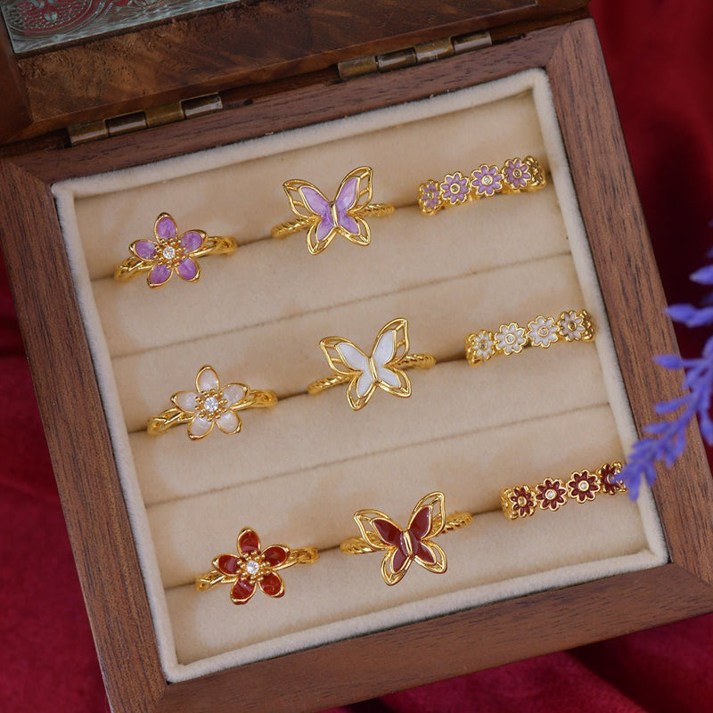 Purple Primrose Ring