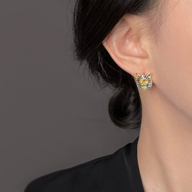Cleopawtra Cat Earrings