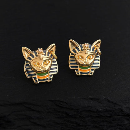 Cleopawtra Cat Earrings
