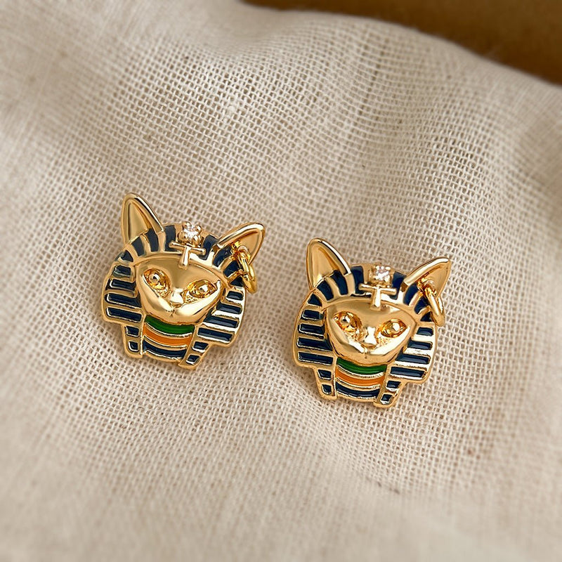 Cleopawtra Cat Earrings