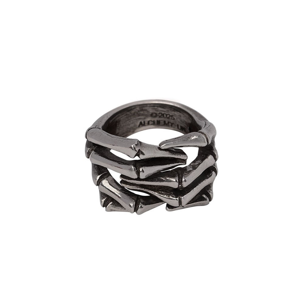 Mrs. Mothersole's Curse Skeletal Finger Ring by Alchemy Gothic