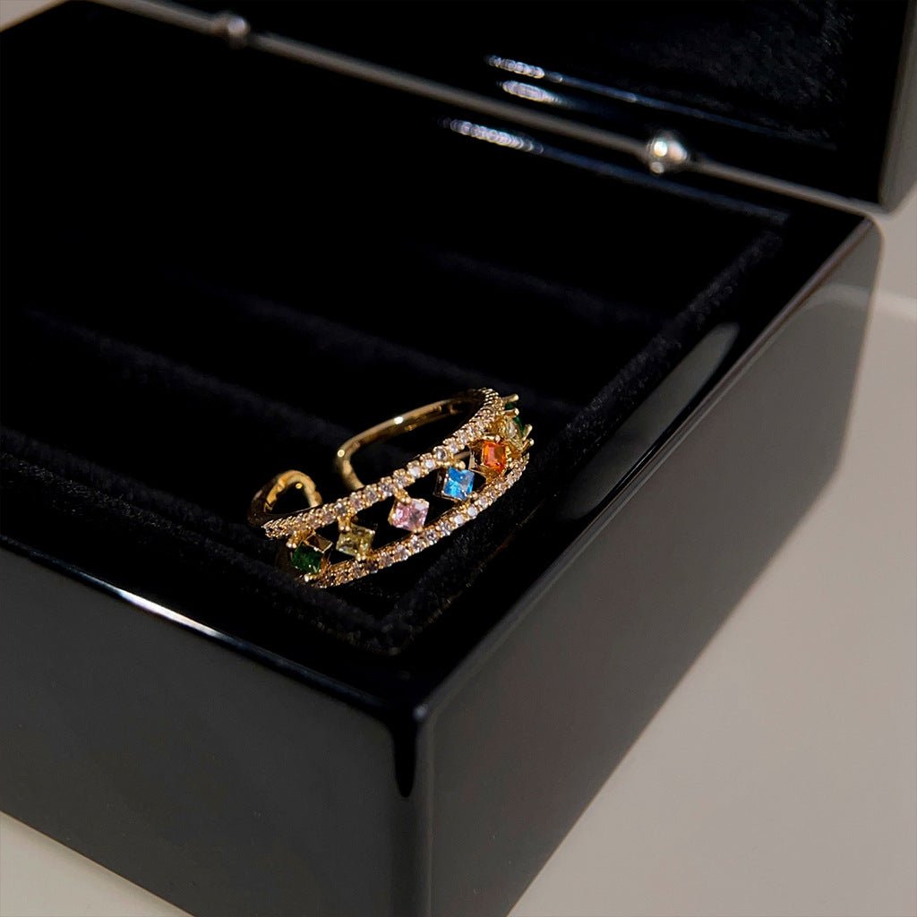 Rainbow Band Ring