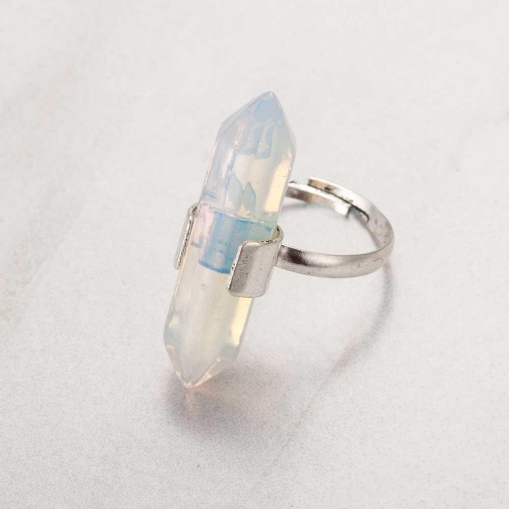 6 Pieces Crystal Ring Set