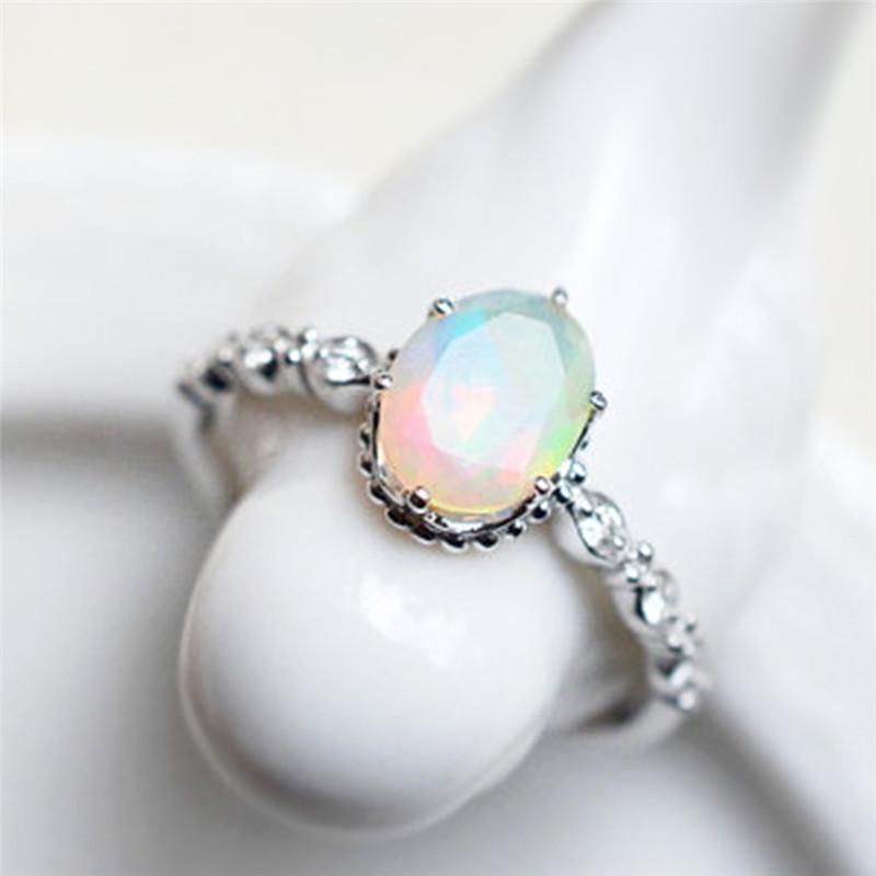 Rainbow Magic Opal Ring