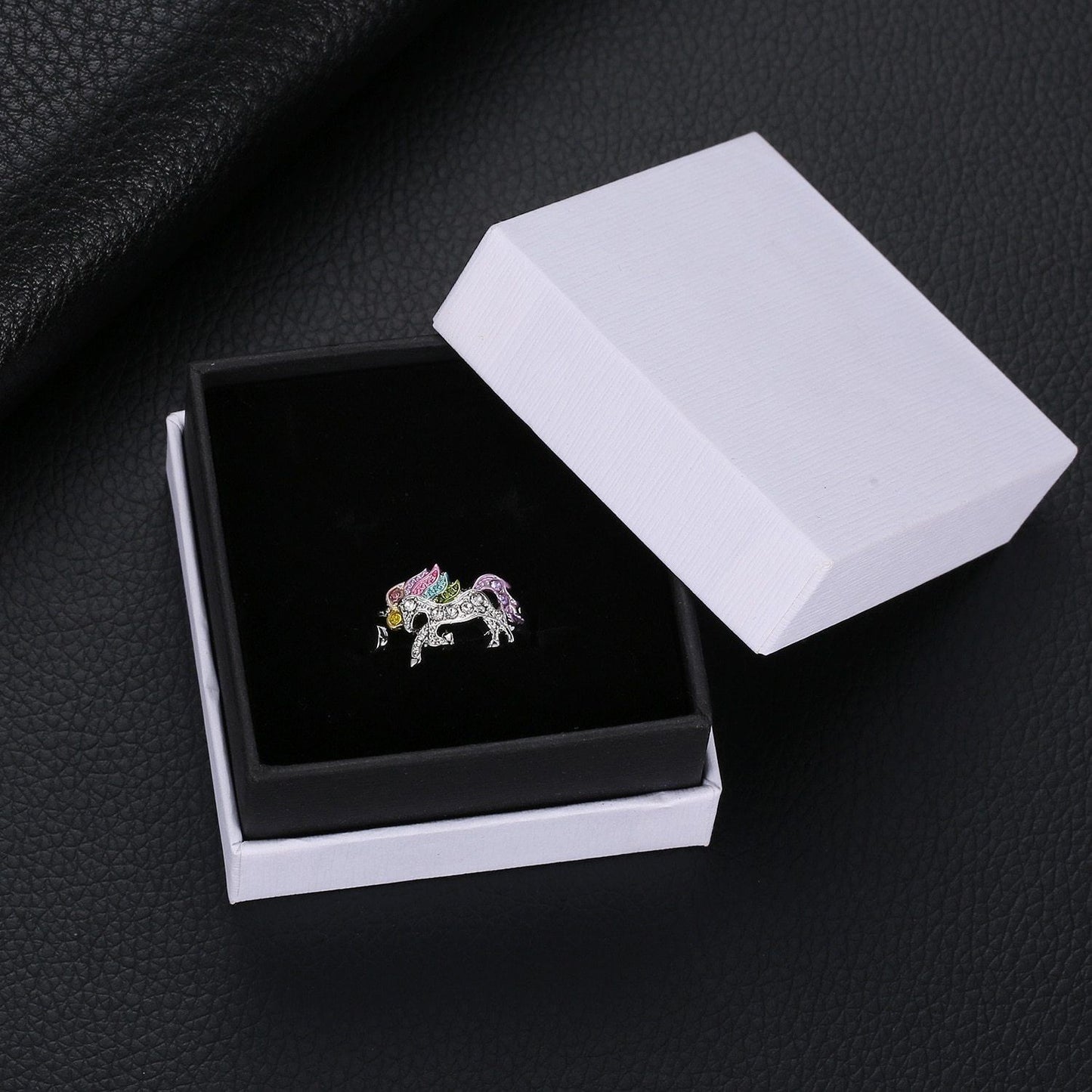 The Rainbow Unicorn Ring
