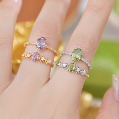 Rococo Amethyst Ring