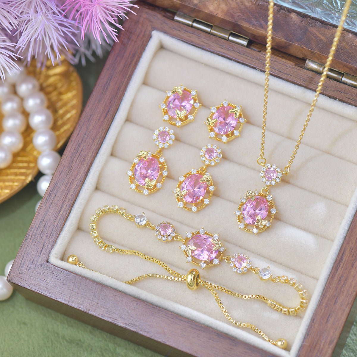 Rosaline Butterfly Drop Earrings